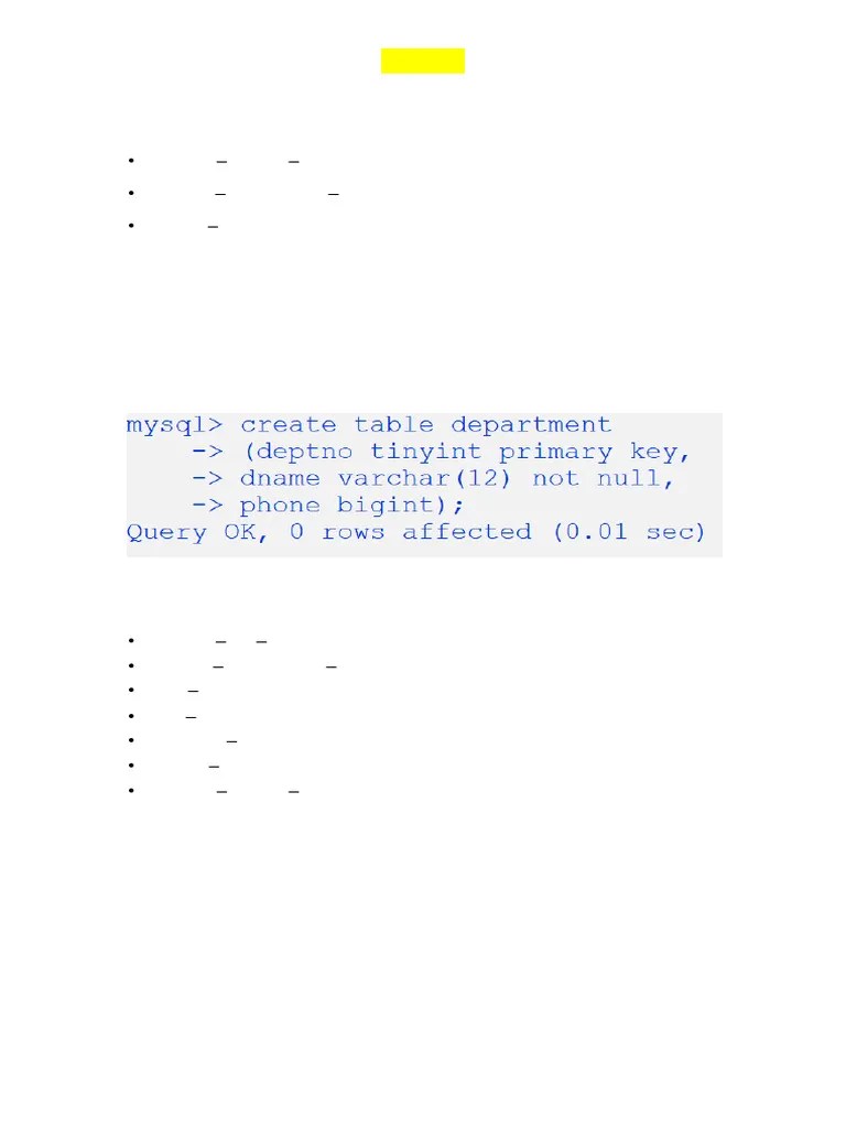 MYSQL PRACTICAL FILE ASSIGNMENT | PDF | Computer Data | Software Design