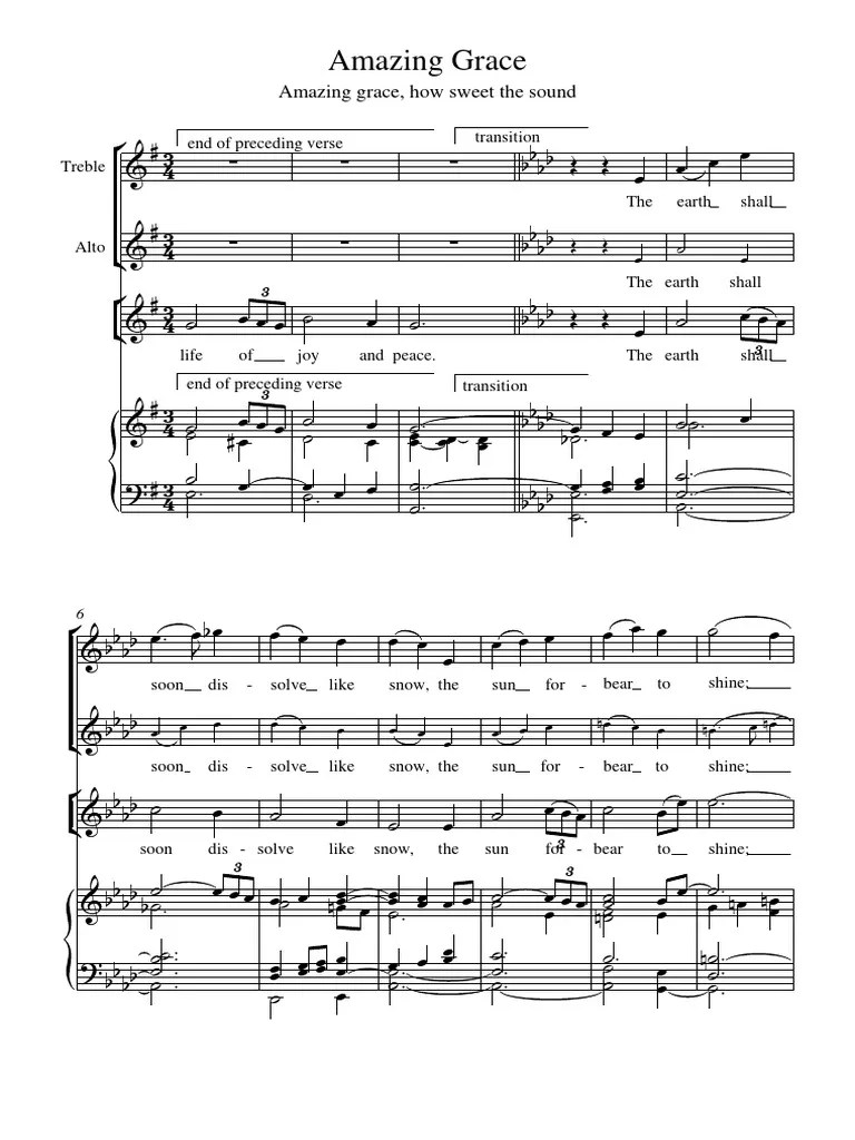 Amazing Grace | PDF