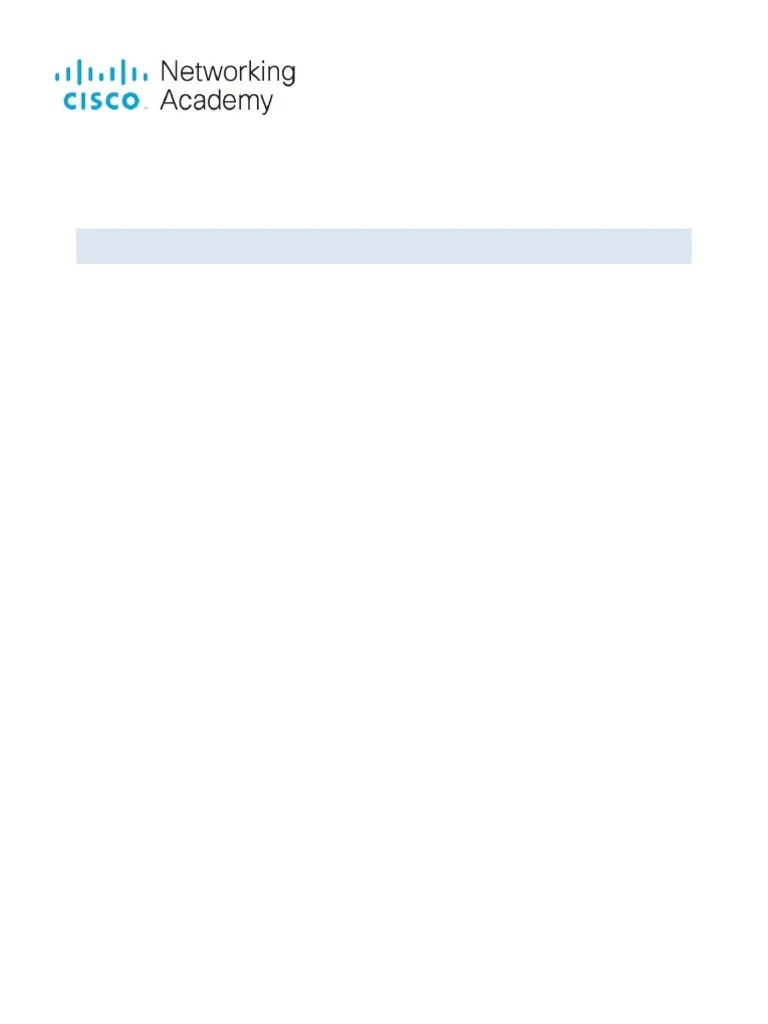 2.9.1 Packet Tracer - Basic Switch And End Device Configuration | PDF