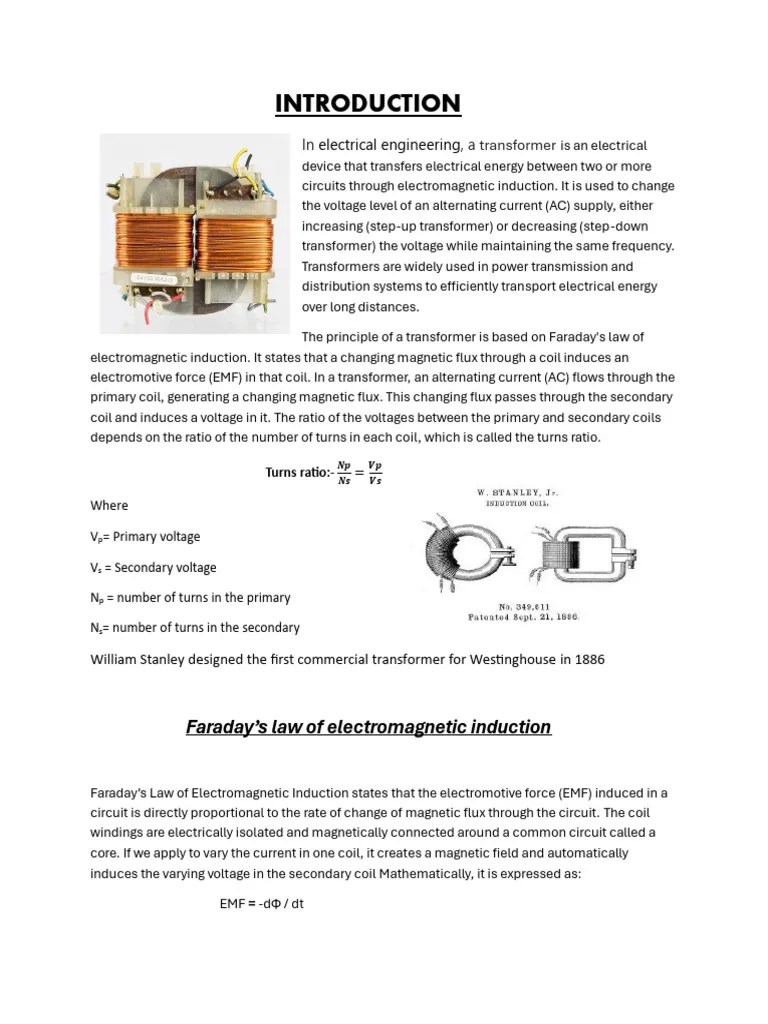 Physics Transformer | PDF | Transformer | Electromagnetic Induction