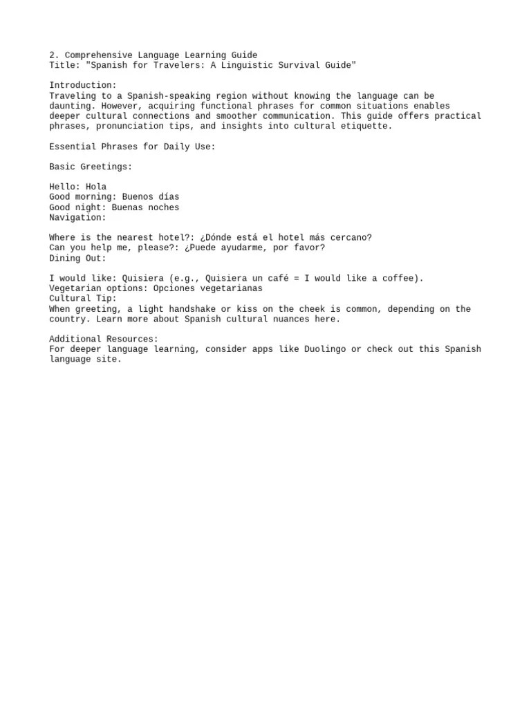 2. Comprehensive Language Learning | PDF