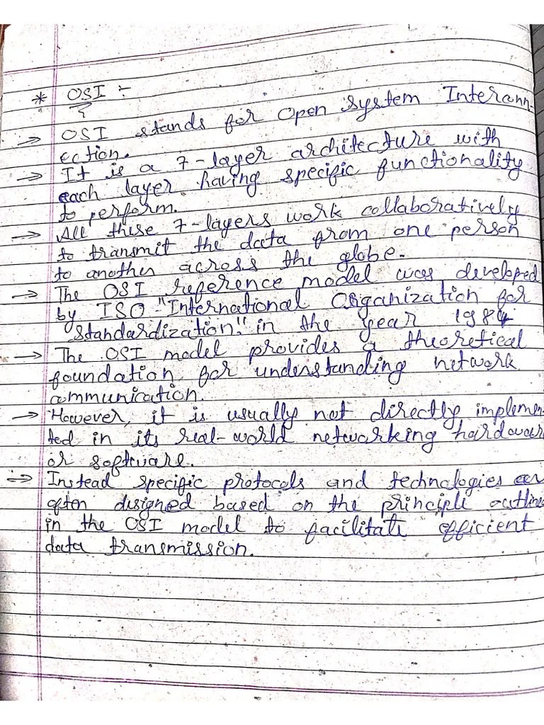 OSI And TCPIP Model | PDF