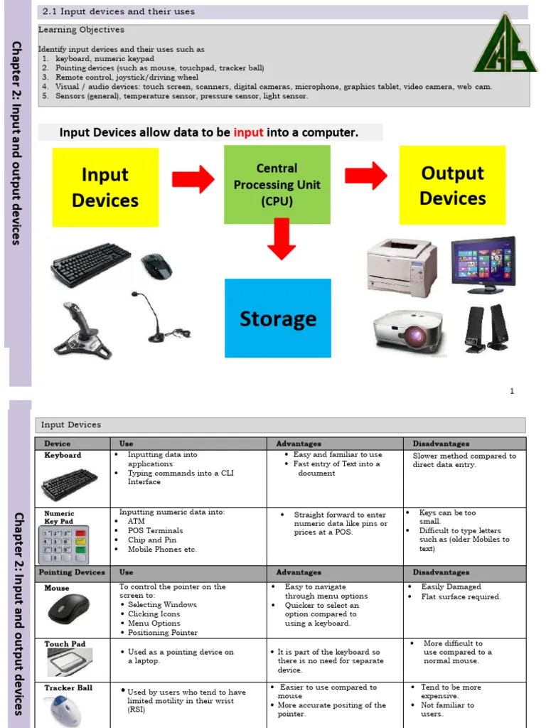 Input/Output ICT | PDF | Computer Monitor | Printer (Computing)