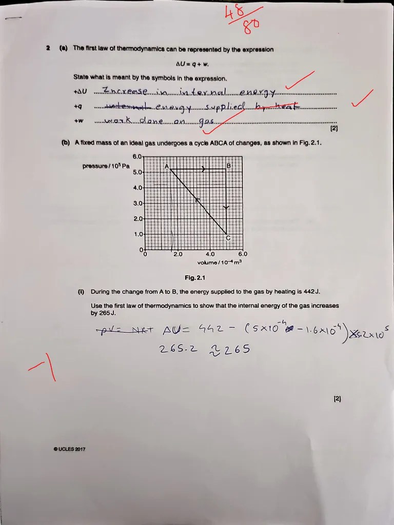 Physics Test 1 | PDF | Gases | Metrology