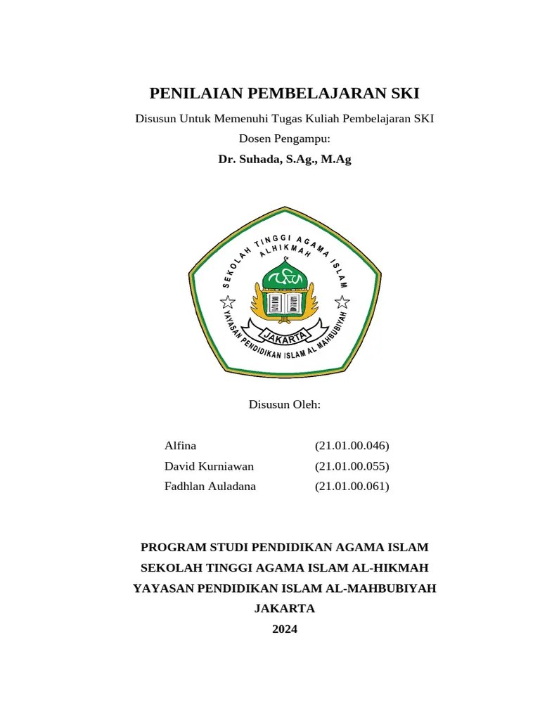 Makalah Pembelajaran SKI FIX | PDF