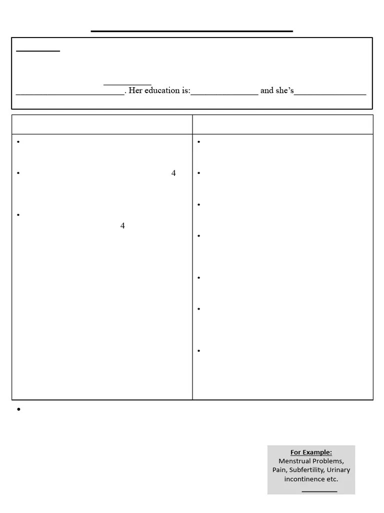 Gynae And Obs History Pdf Pregnancy Miscarriage