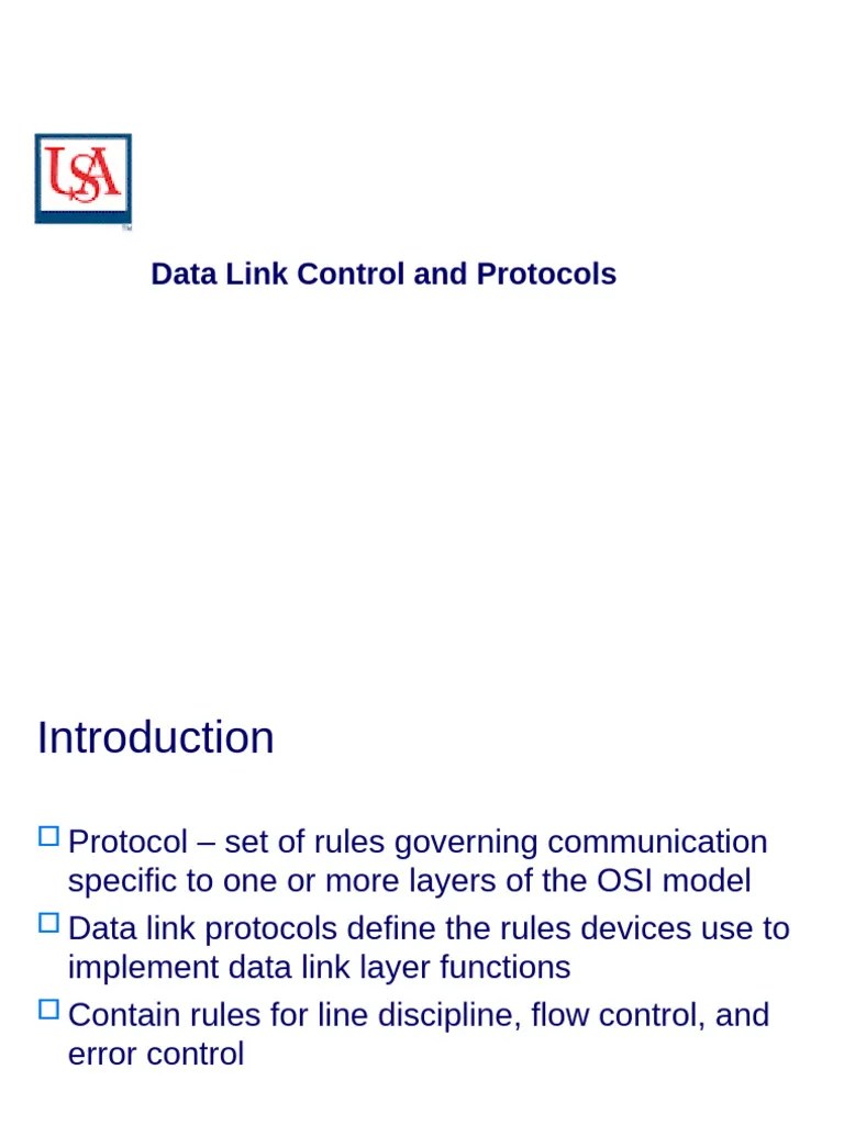 Data Link Control And Protocol.1 | PDF | Transmission Control Protocol ...