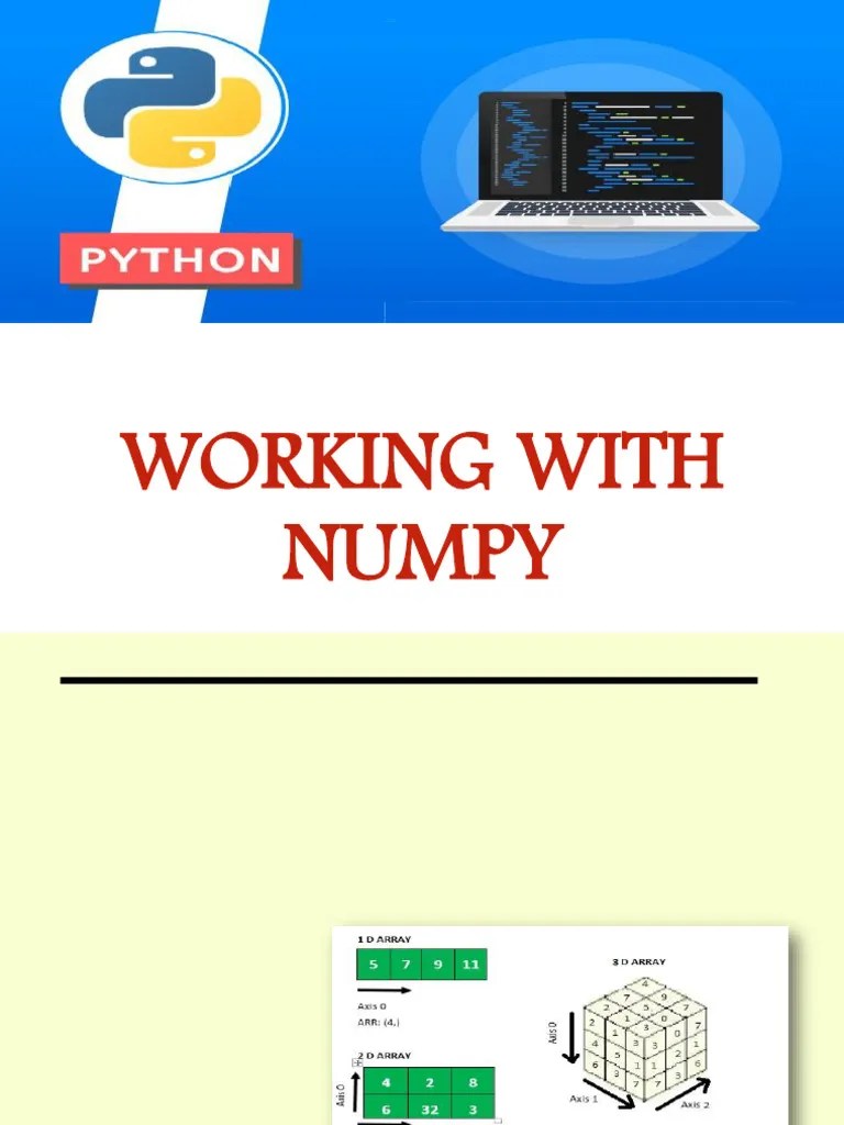 Python Numpy | PDF | Variance | Dependent And Independent Variables