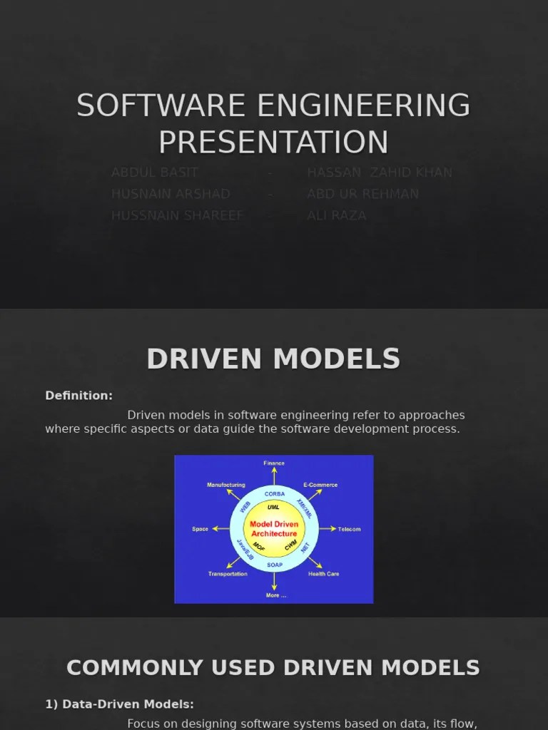 Software Engineering Presentation | PDF | Information Technology Management | Software Industry