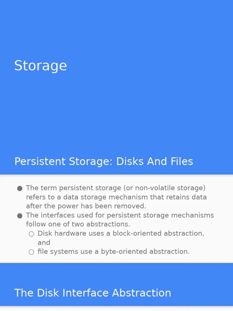 Storage | PDF | Computer Data Storage | Computer File