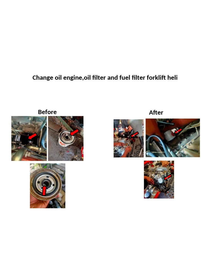 Change Oil Engine | PDF