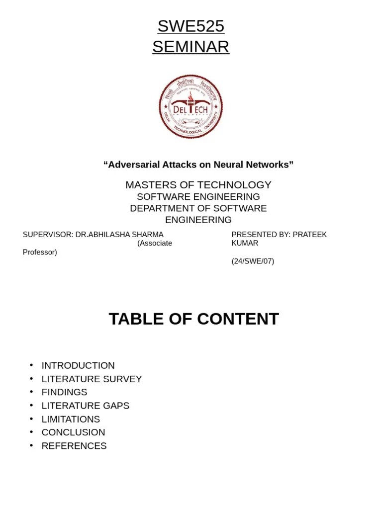 Adversarial Attacks Defenses Survey | PDF | Deep Learning | Artificial ...