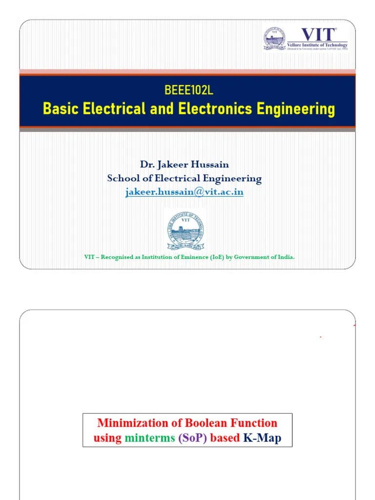 20-Boolean Functions - SoP Form - Minterms - PoS Form-Maxterms-18-09 ...