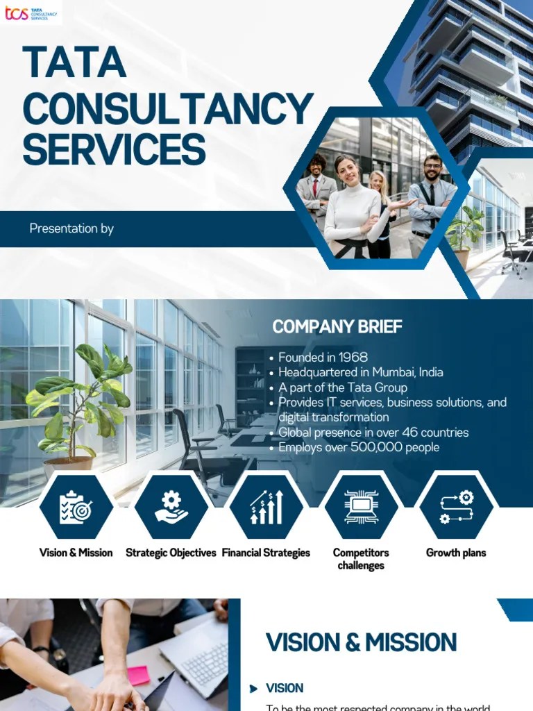 TCS PPT | PDF | Corporate Social Responsibility | Mergers And Acquisitions