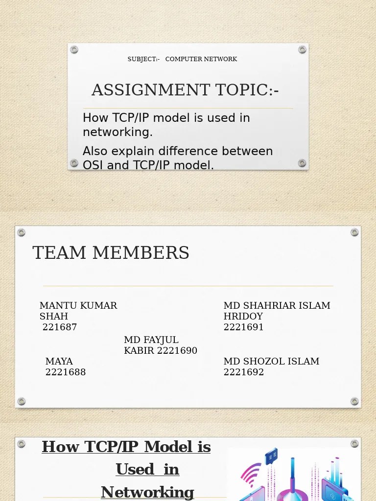 TCP_IP-model | PDF | Internet Protocol Suite | Osi Model