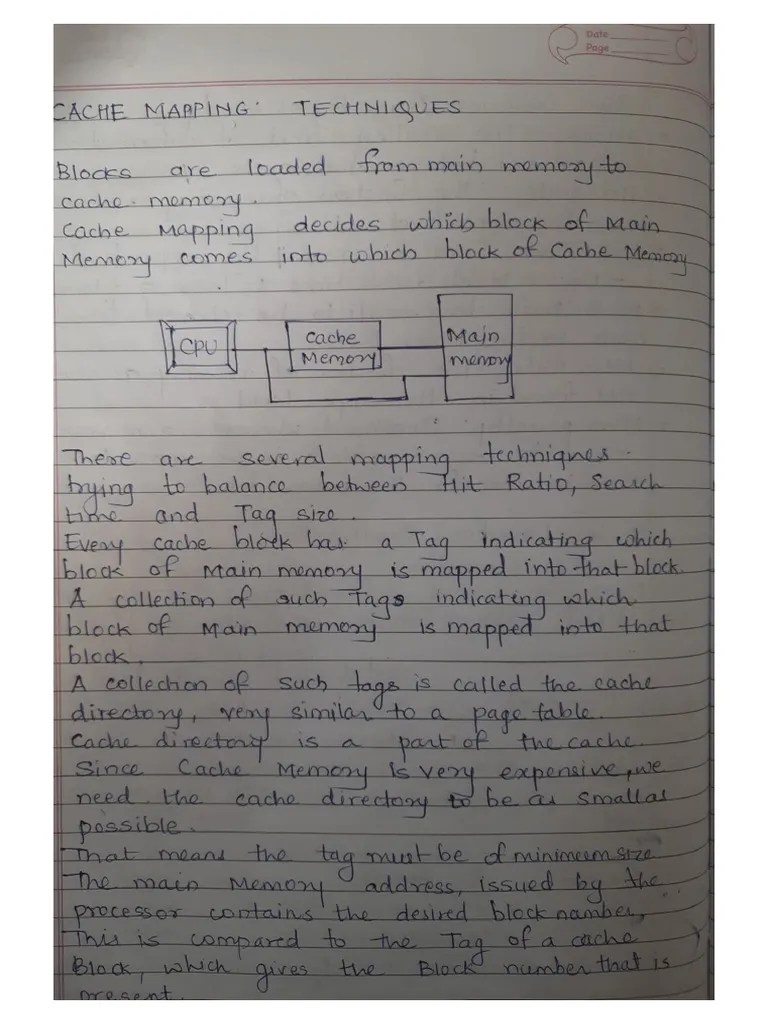 Cache Mapping | PDF