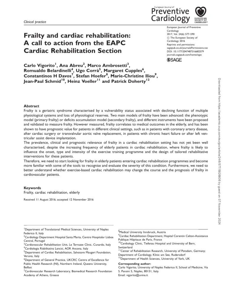 Frailty | PDF | Geriatrics | Comorbidity