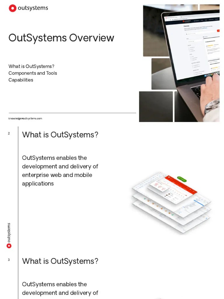 OutSystems Overview - En-US.11 | PDF