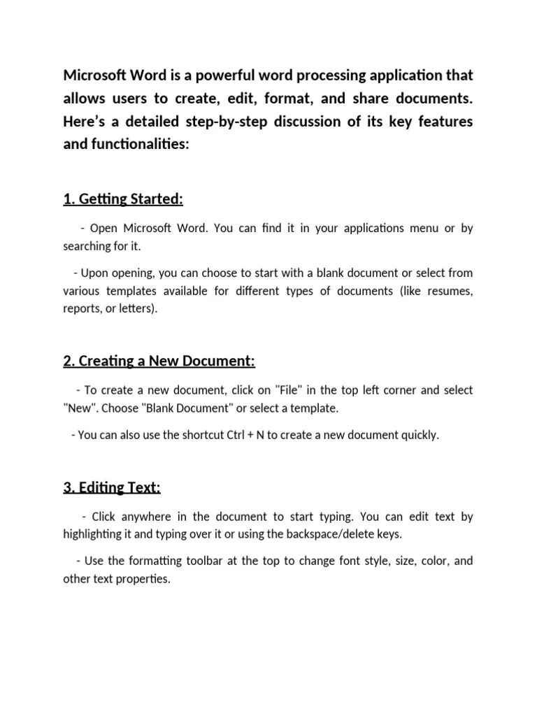 Microsoft Word | PDF | Microsoft Word | Window (Computing)