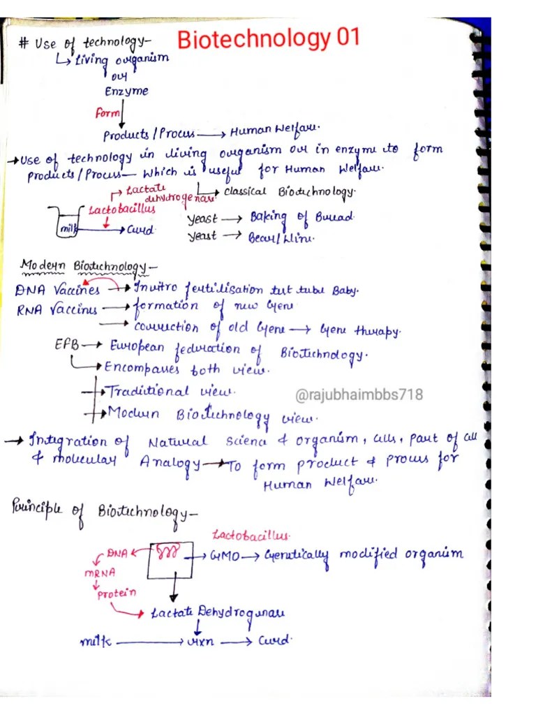 Biotechnology Principal And Processes | PDF