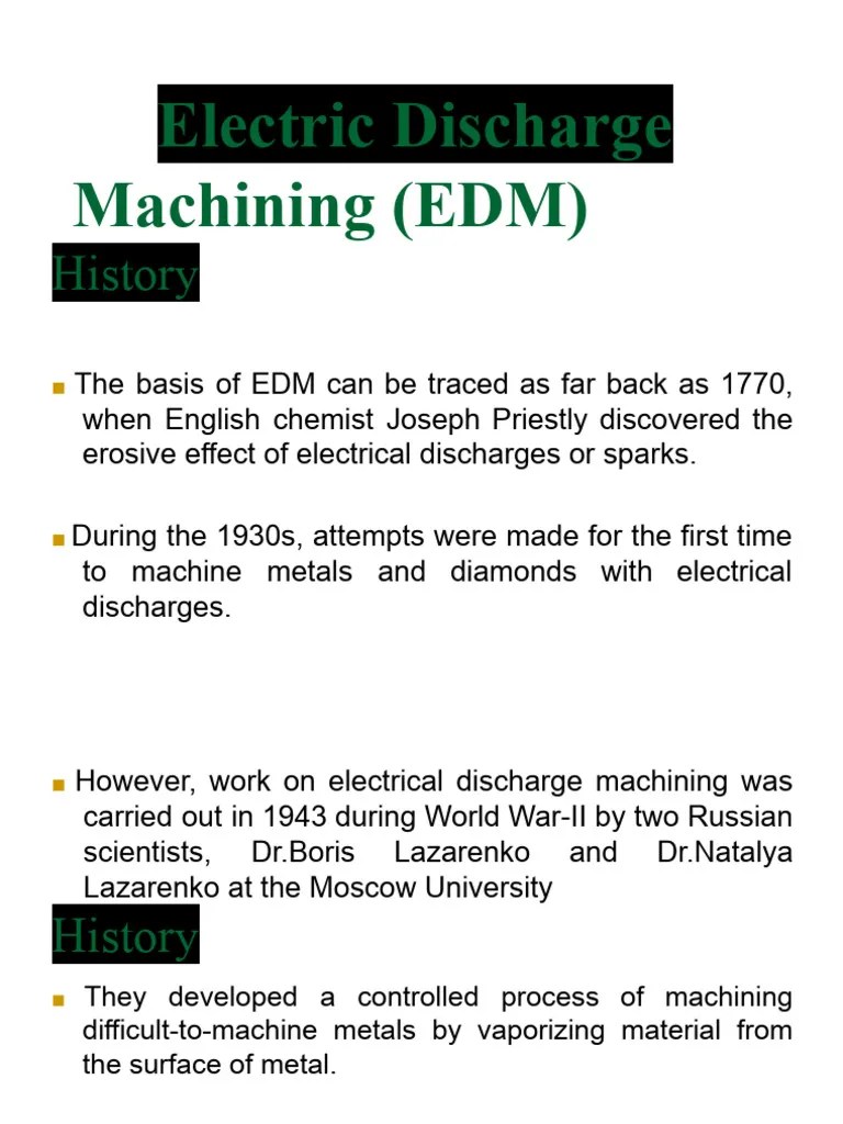 Edm Complete 1 Pdf Machining Building Engineering