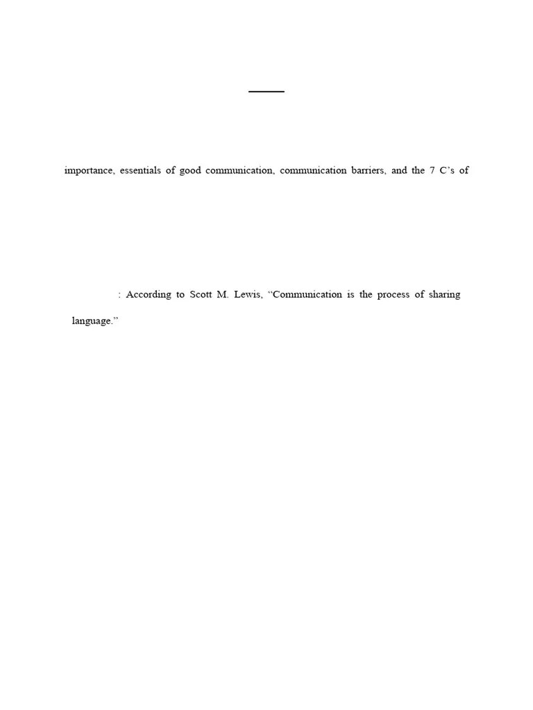 UNIT-1 Communication | PDF | Communication | Information