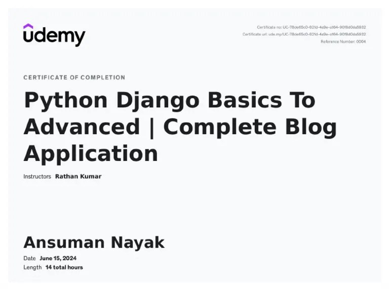 Django | PDF