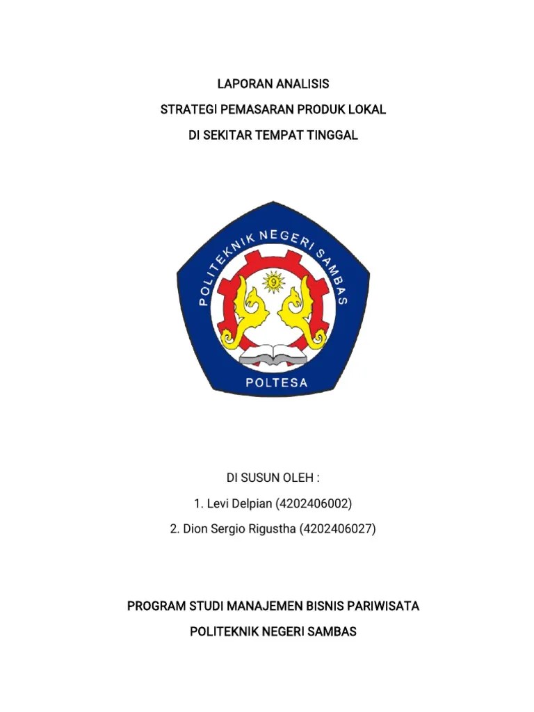 ANALISIS STRATEGI PEMASARAN PRODUK | PDF
