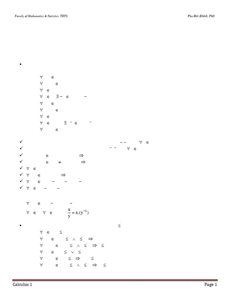 Lecture Notes On Calculus 1 E | PDF | Monotonic Function | Function ...