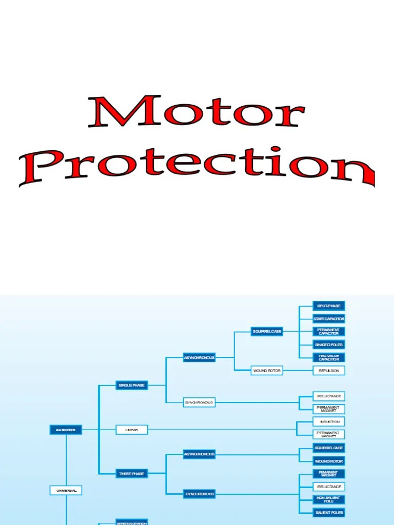 Motor Protection | PDF | Electric Motor | Mechanical Engineering