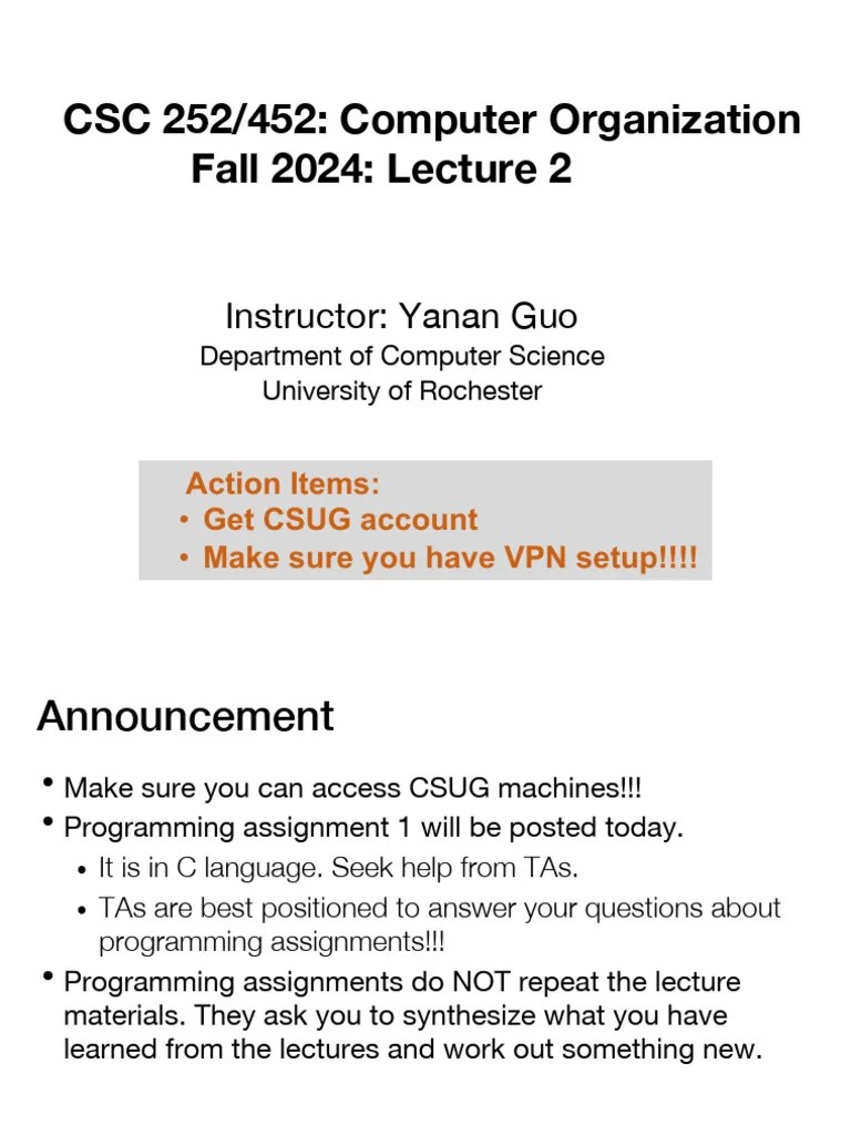 Lecture2 | PDF | Integer (Computer Science) | Arithmetic