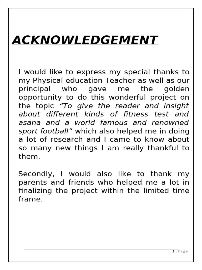 Physical Education Project For Class 12 CBSE | PDF | Football Codes ...