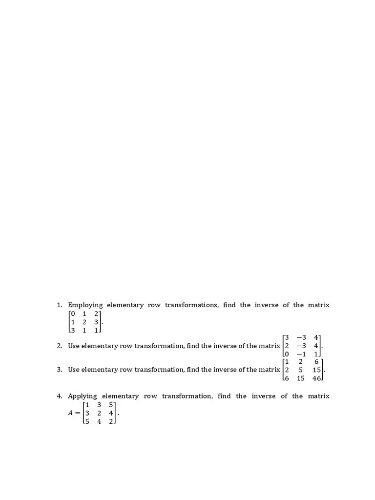 .pdf | PDF | Matrix (Mathematics) | Matrix Theory
