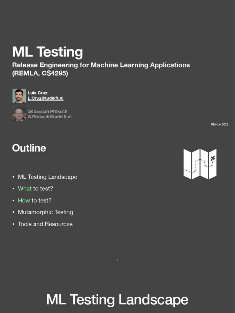 03_ml_testing | PDF | Machine Learning | Software Testing