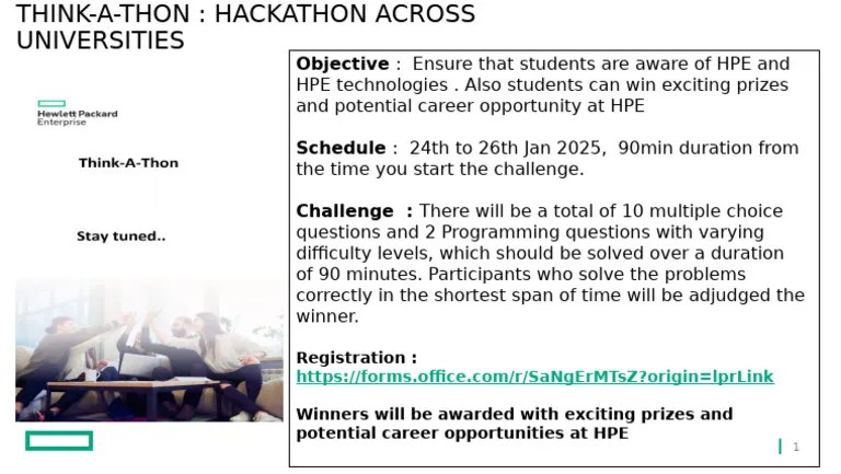 HPE Hackathon | PDF