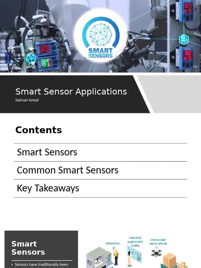 Smart Sensor Applications | PDF | Sensor | Building Automation