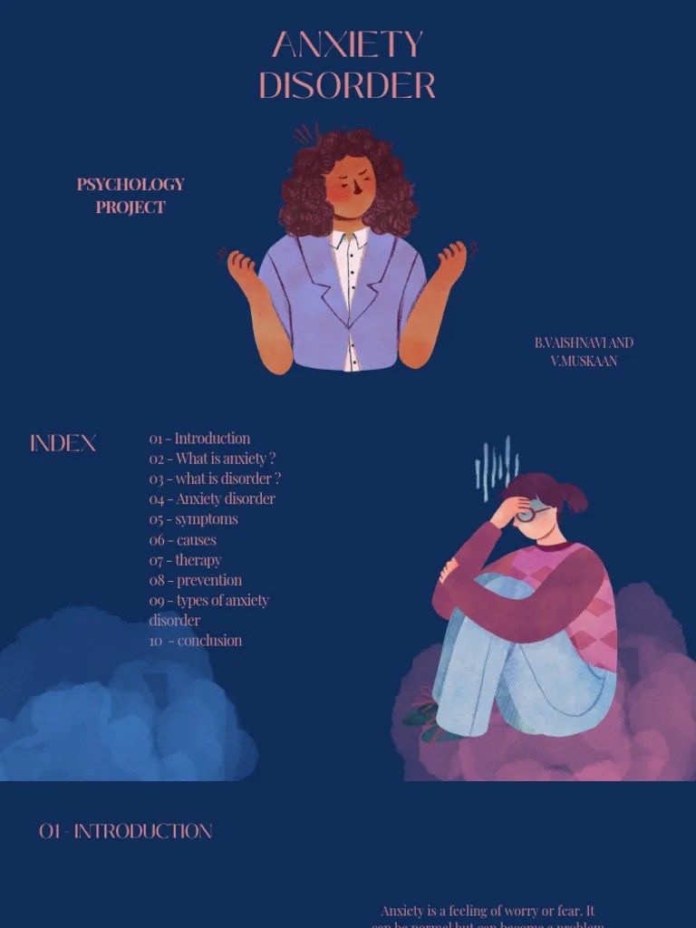 ANXIETY DISORDER | PDF | Anxiety | Anxiety Disorder