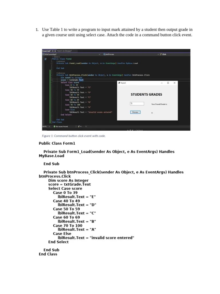 Event Driven Programming | PDF | Software | Computer Programming