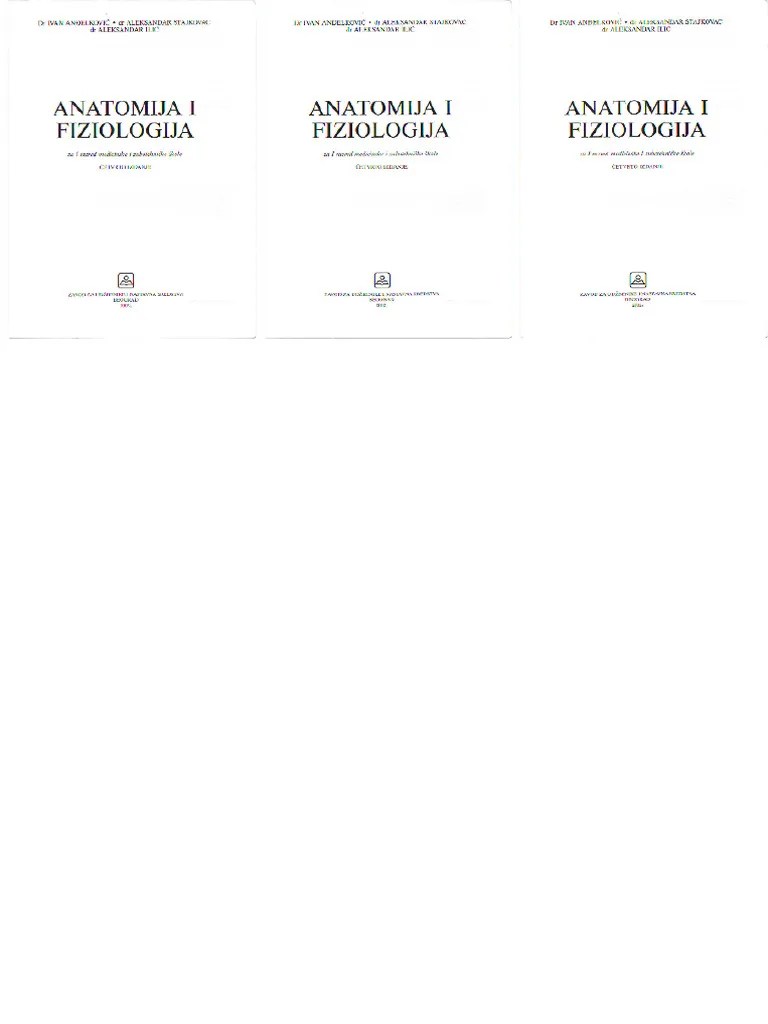 Anatomija I Fiziologija - Compress | PDF