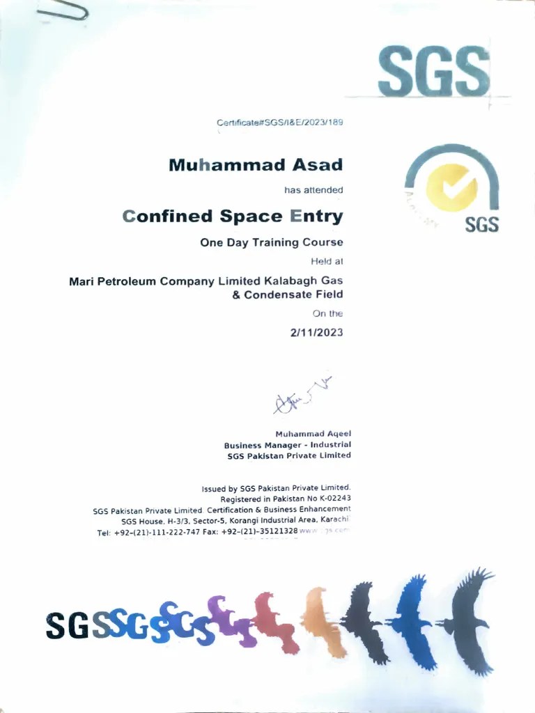 Confined Space Entry Course | PDF