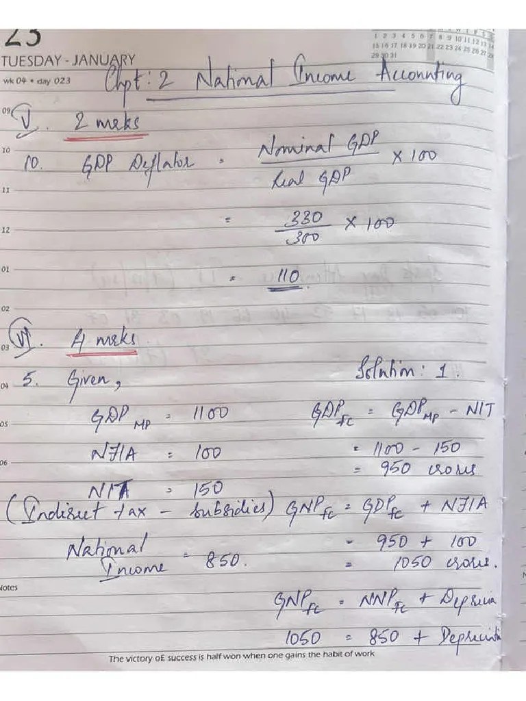 Numerical For 2 Unit Test Pdf