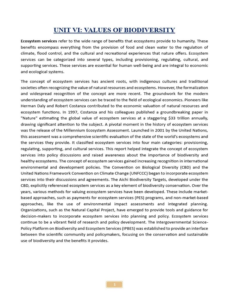 AEC Reading Materials | PDF | Biodiversity | Conservation Biology