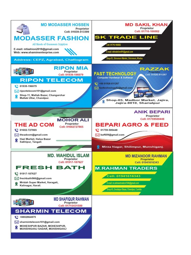 Visiting Card DESIGN | PDF