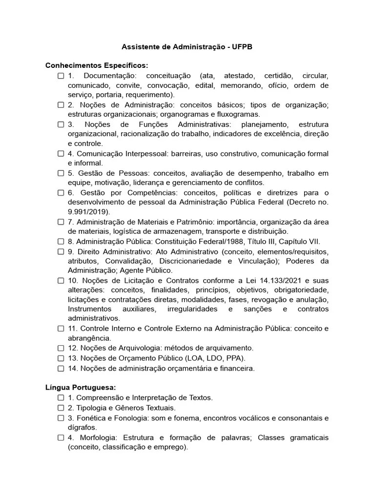 Assuntos UFPB | PDF | Administração Pública | Orçamento Governamental