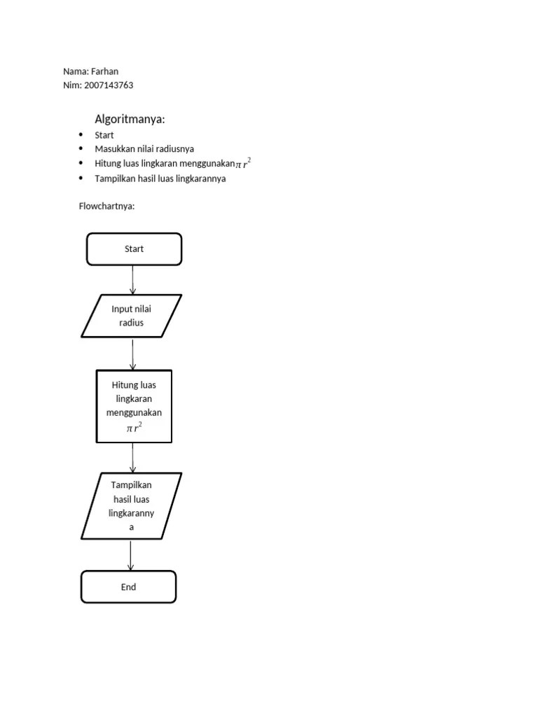 Algoritma Dan Flowchart | PDF