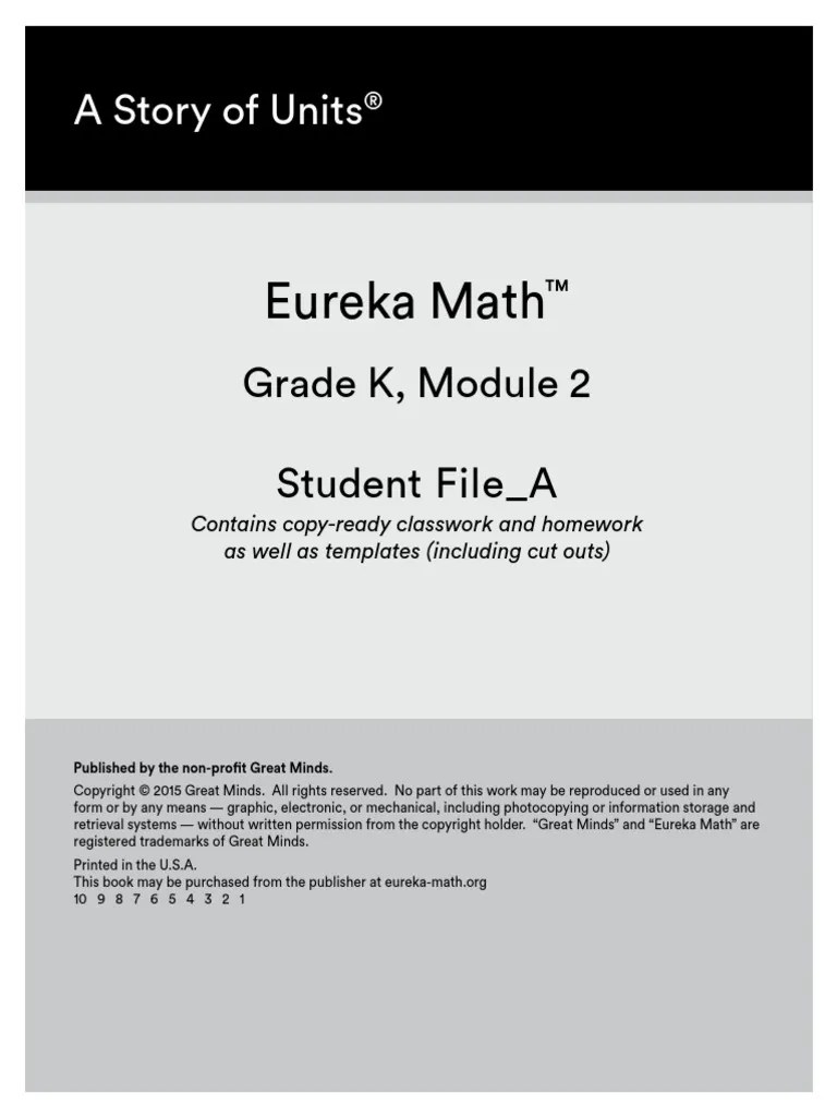 Grade K, Module 2 | PDF | Shape | Rectangle