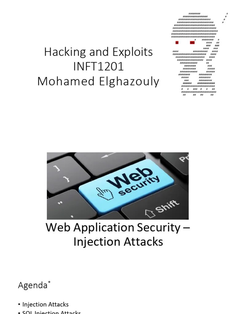 10.web Application Security-SQL Injection | PDF | Databases | World ...