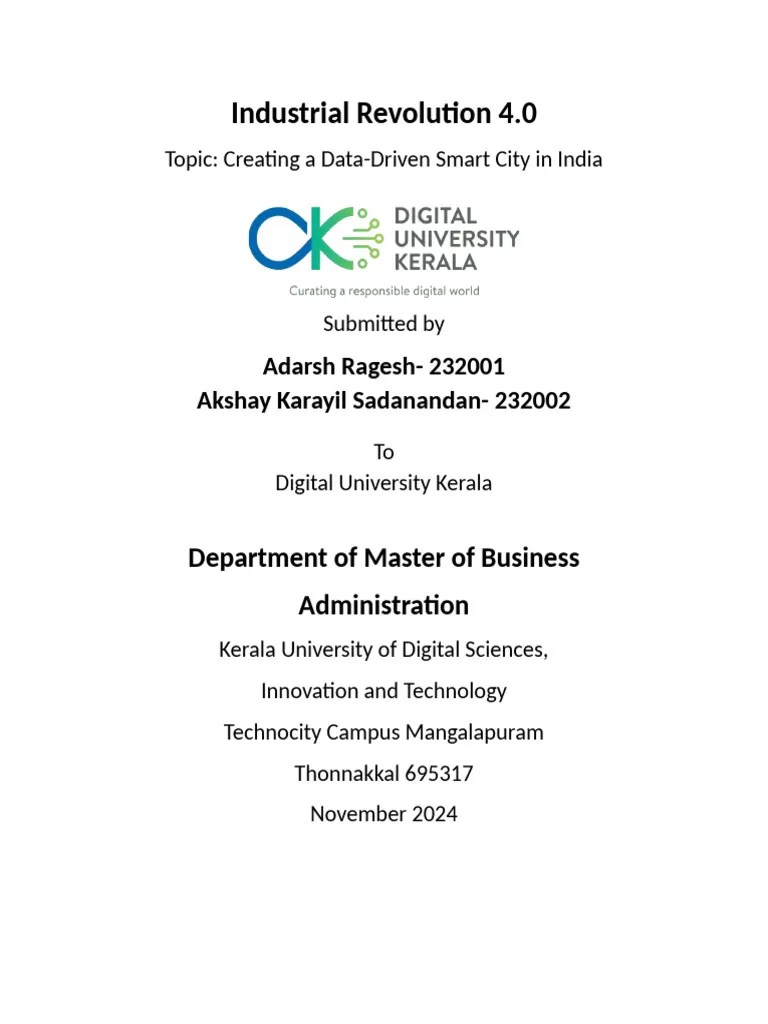 Smart_City_Report | PDF | Sustainability | Urban Planning