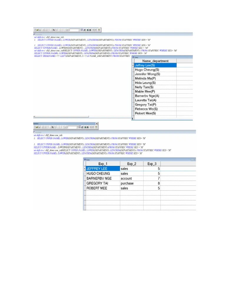 SQL1 ASSIGNMENT Q1-4 | PDF