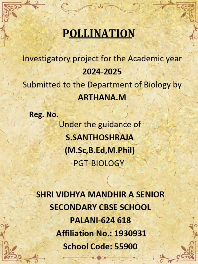 Pollination Done Pdf Pdf Pollination Flowers